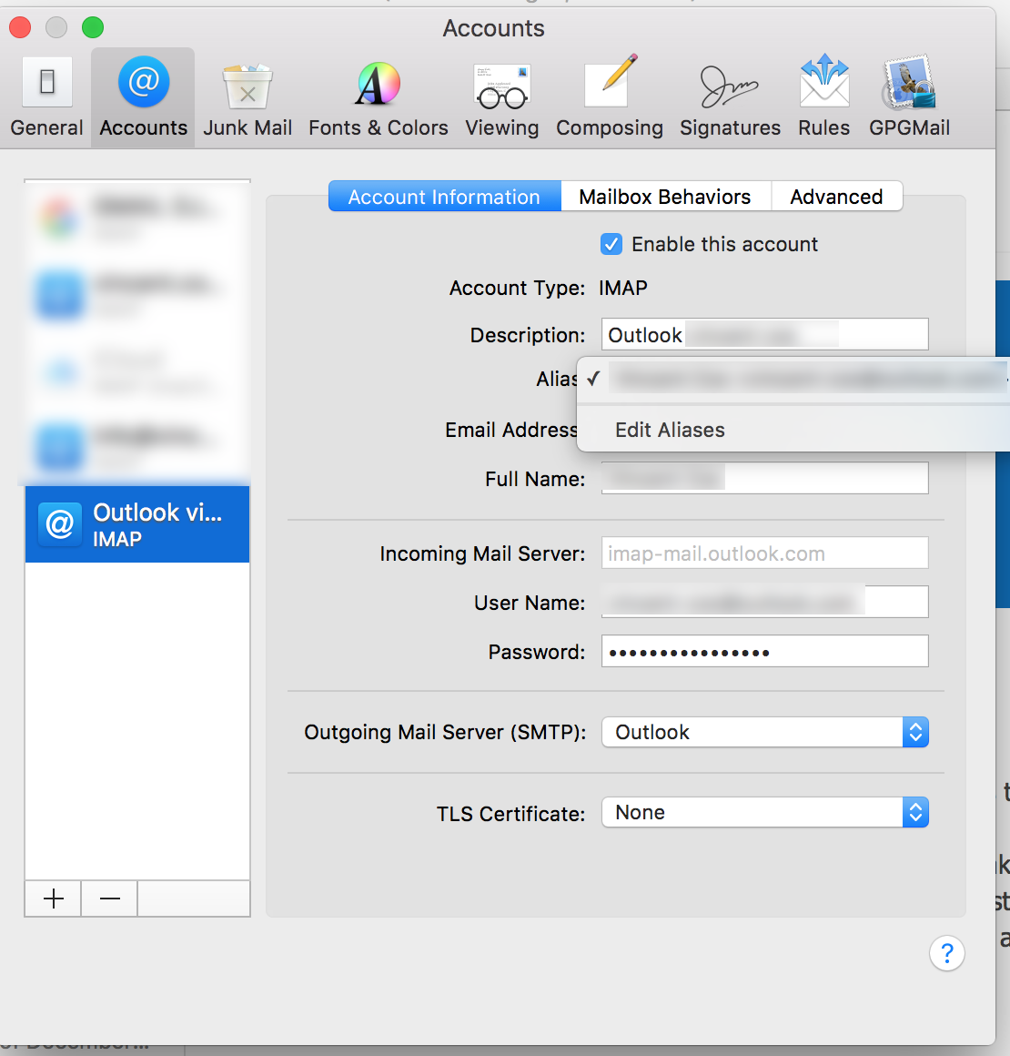 how to add folders in outlook for mac gmail account