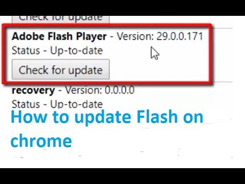 flash player on chrome for mac